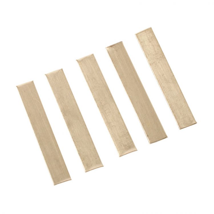 Polished Silver Strips (Pack of 20) - 11516-003'