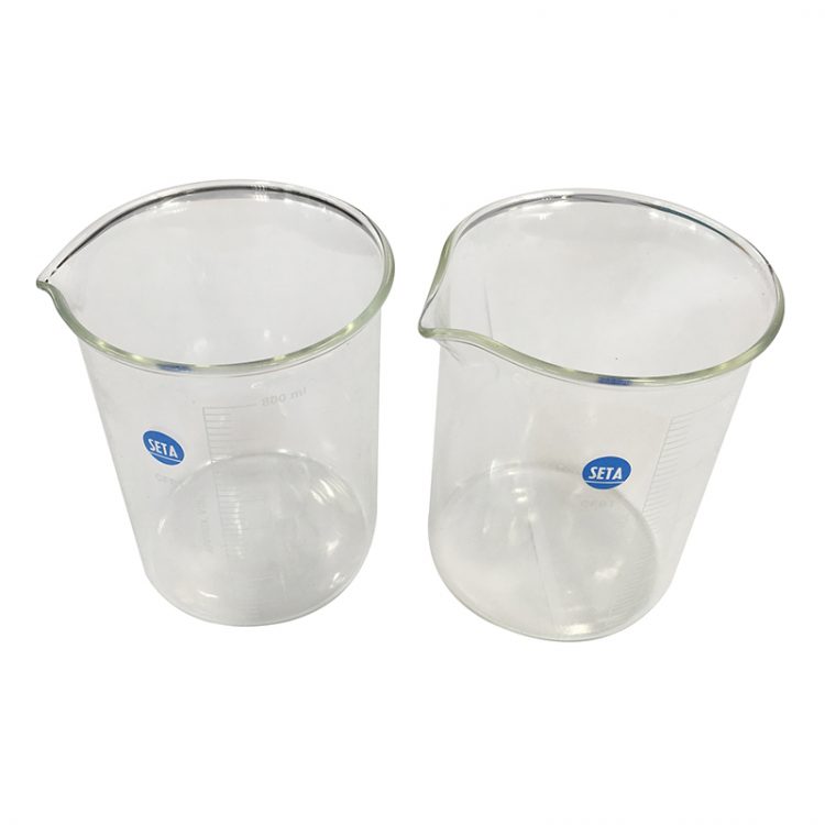 Glass Beaker, CFBT & CSCFBT, 800 ml (pack of 2) - 91670-001'